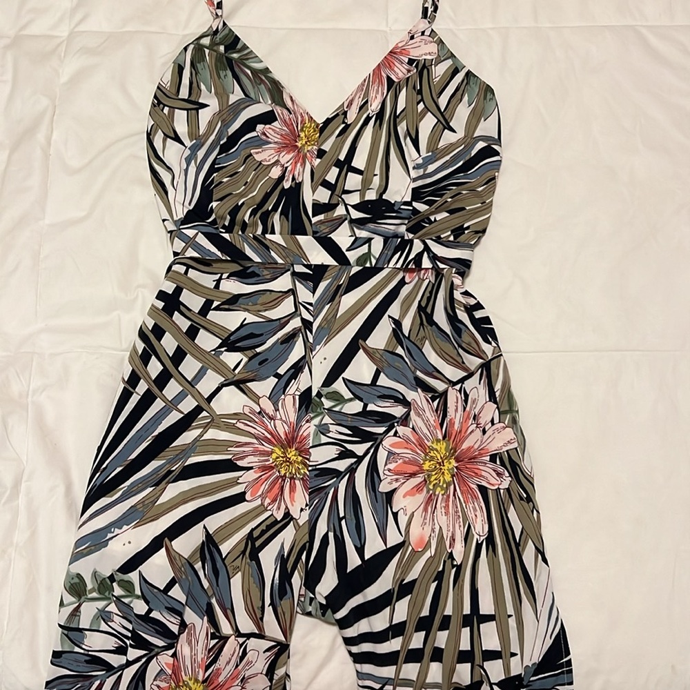 EUC Lulumari Tropical Jumpsuit